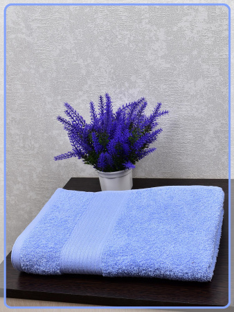 Полотенце махровое Вышний Волочек бледно-васильковый (пл.375)