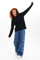 14403/1 футболка с дл.рукавом унисекс Черный