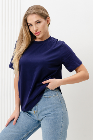 8471/02 набор футболок унисекс 2шт Темно-синий