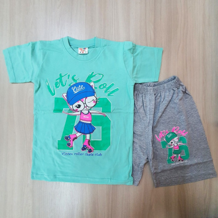 бирюзовый LET'S ROLL