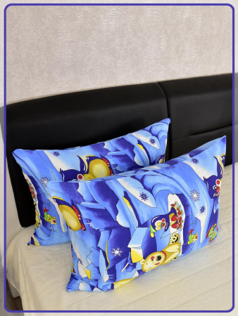 Детские наволочки Ивановская бязь Северный полюс 2 шт.