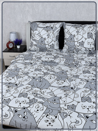 Детское постельное белье бязь Котовасия