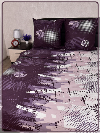 Постельное белье Шуйская бязь Марс коричневый 21680-2