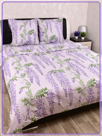 Постельное белье Шуйская бязь Глициния 21235-1