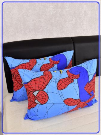 Детские наволочки Ивановская бязь Человек паук 2 шт.