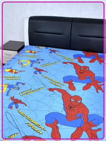 Детская простыня Ивановская бязь Человек паук