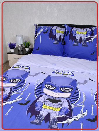 Детское постельное белье поплин Batman