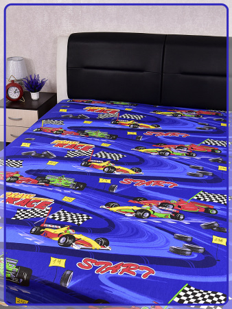 Детская простыня Ивановская бязь Формула 1