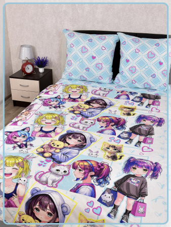 Детское постельное белье поплин артдизайн Лоли