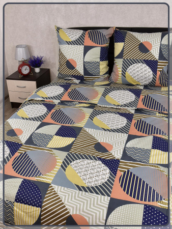 Постельное белье Шуйская бязь Круги 20867-1