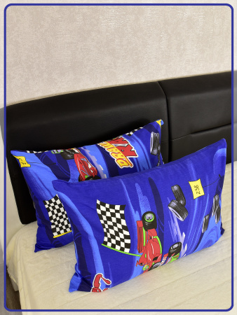 Детские наволочки Ивановская бязь Формула 1 2 шт.