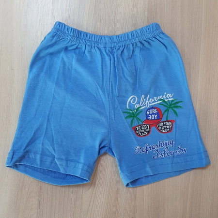 Шорты голубые
