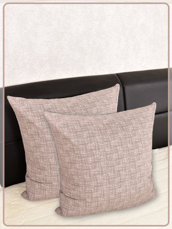 Наволочки Ивановская бязь Контур вид 1/1 бежевый 2 шт.