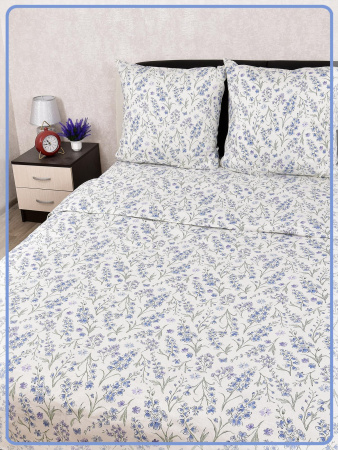 Постельное белье Шуйская бязь Незабудка 21952-1