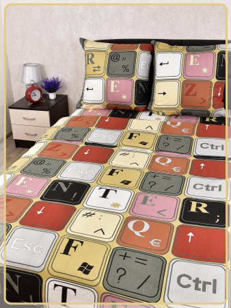 Детское постельное белье бязь артдизайн Клавиатура