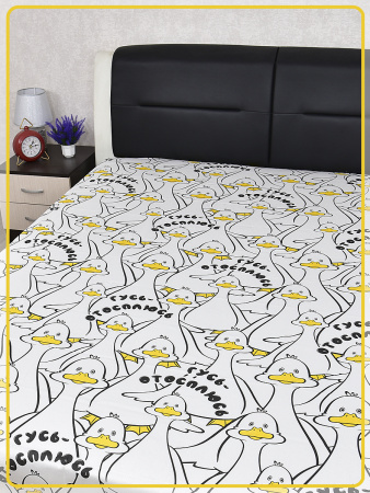 Детская простыня Ивановская бязь Гусь отосплюсь вид 9