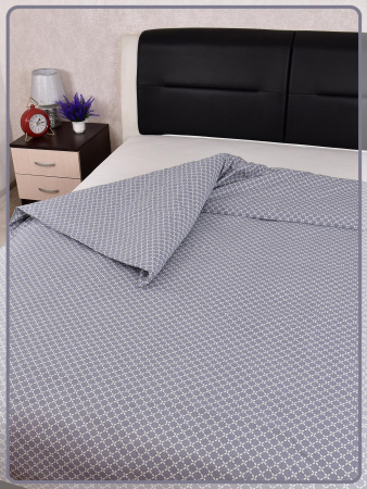 Пододеяльник Ивановская бязь Вестерн вид 8 серый