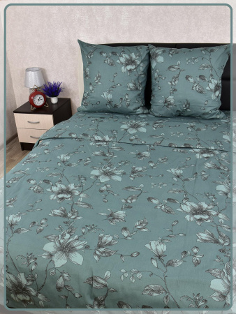 Постельное белье бязь Грация вид 3/8 изумрудный