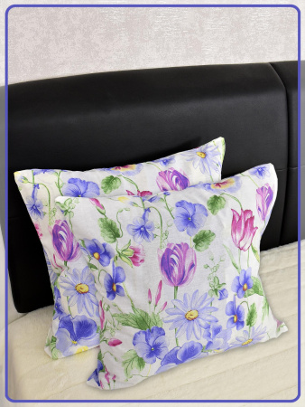 Наволочки Ивановская бязь Летний сад вид 9 бз