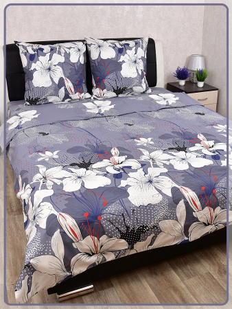 Постельное белье Шуйская бязь Вечерний аромат 21718-1